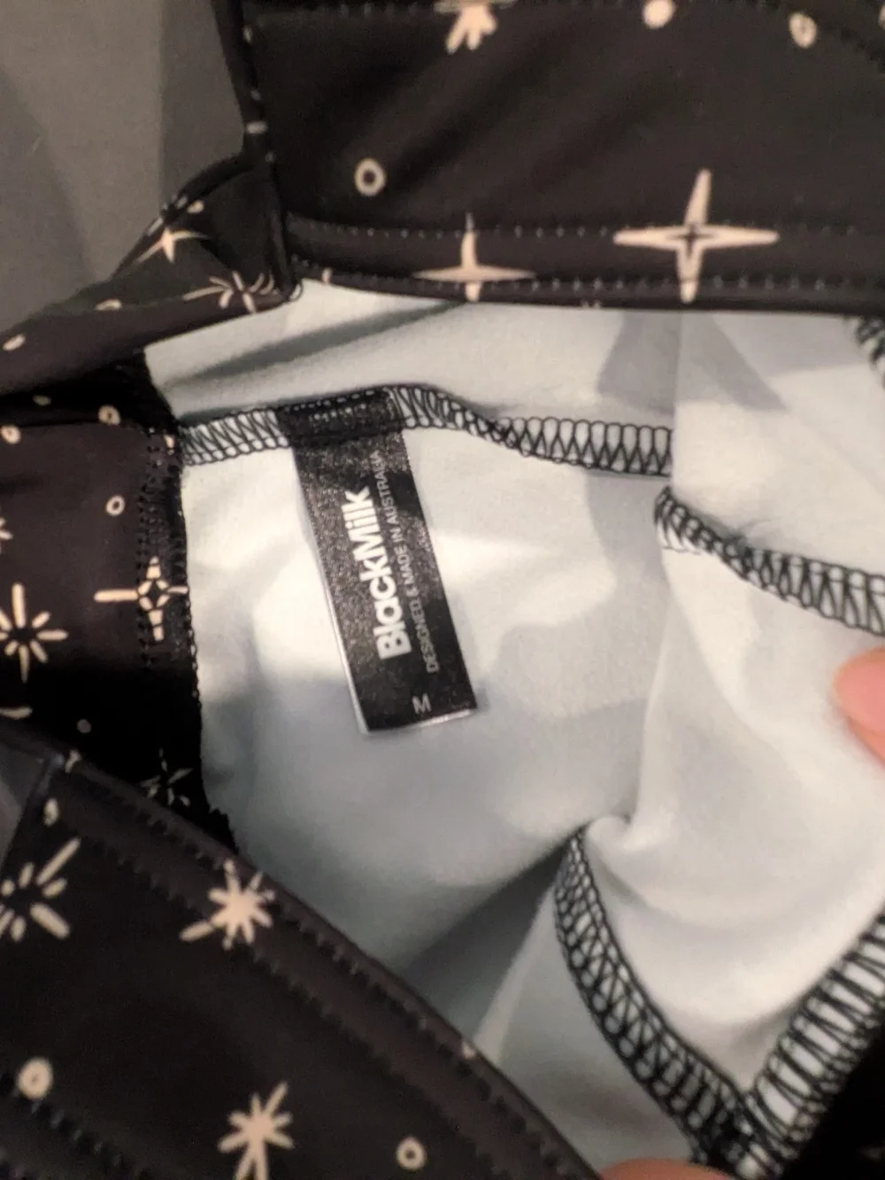 Blackmilk Black Celestial Eye Overalls - Picture 3 of 3